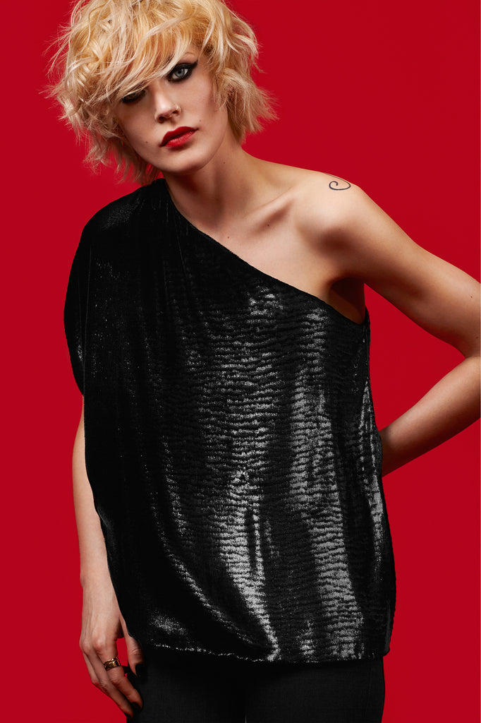 DEBBIE One Shoulder Top
